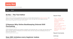 Desktop Screenshot of jankyweb.com